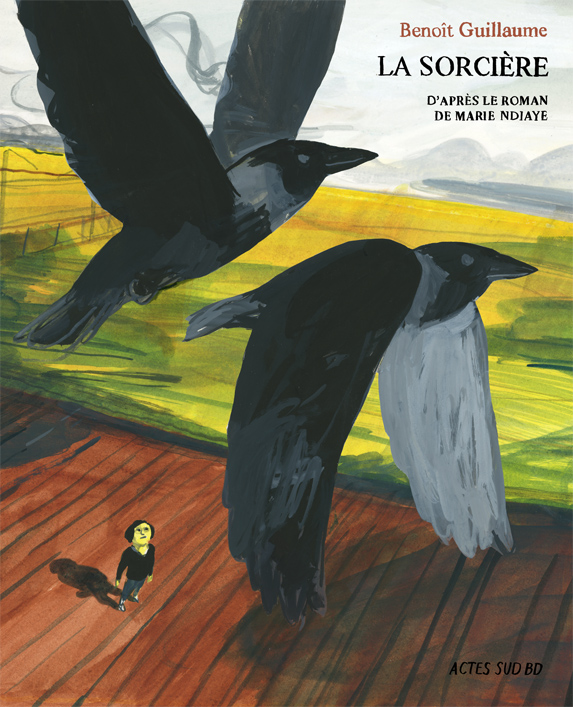 Couverture de La Sorcière, adaptation d'un roman de Marie Ndiaye