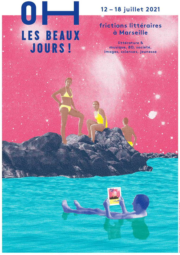 Affiche de l'édition 2021 du festival Oh les beaux jours !